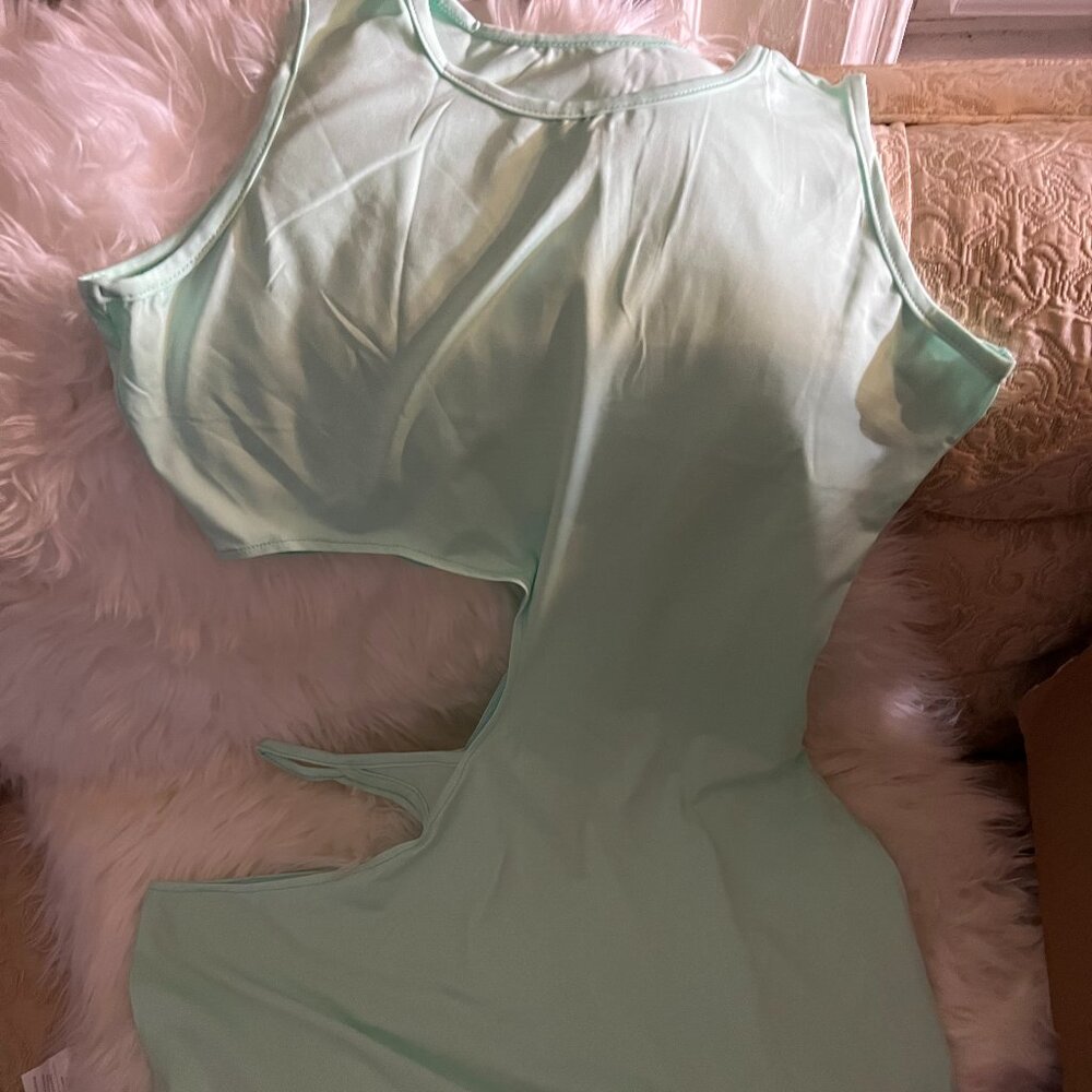 mint green sundress
